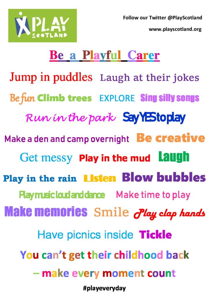 Be A PLaYFul Carer