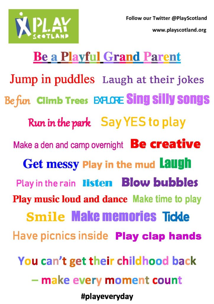 Be A PLaYFul GrandPaRenT