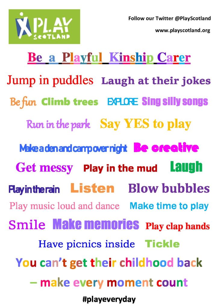 Be A PLaYFul Kinship carer