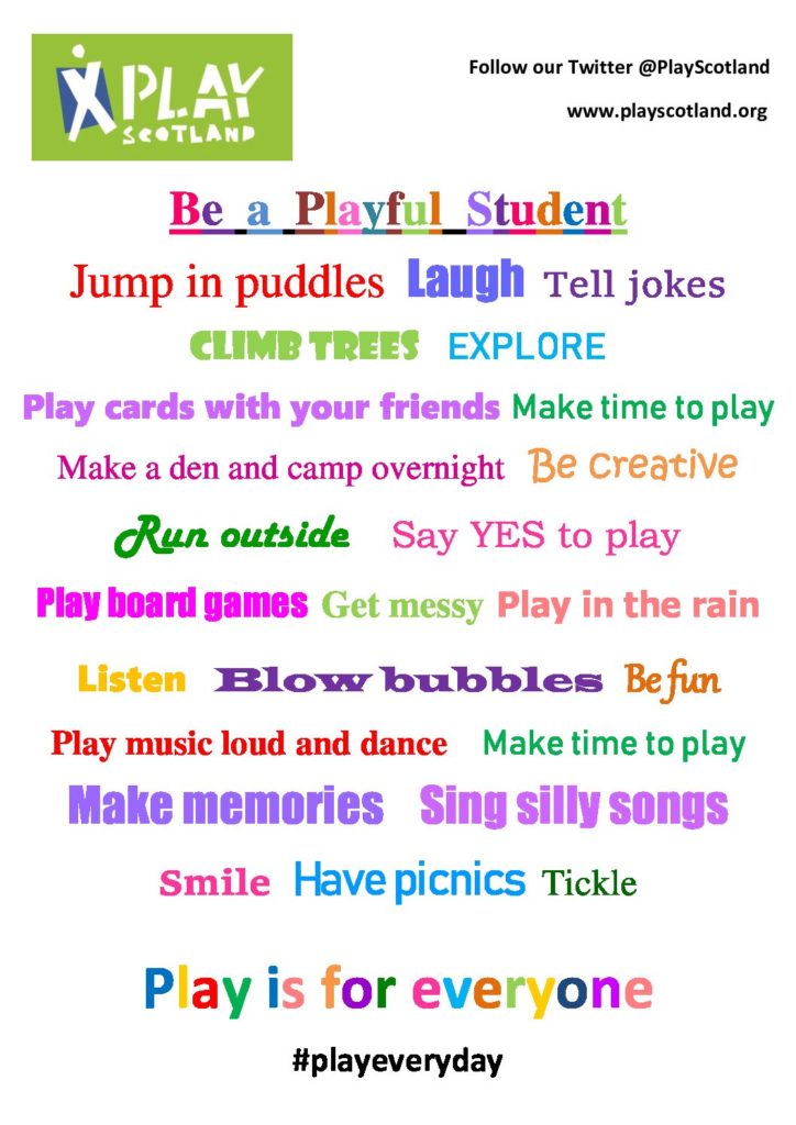 Be A PLaYFul Student
