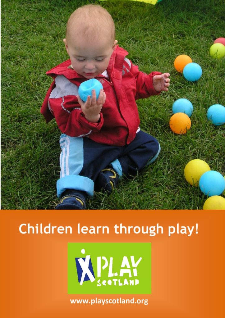 Children learn through play – Ball