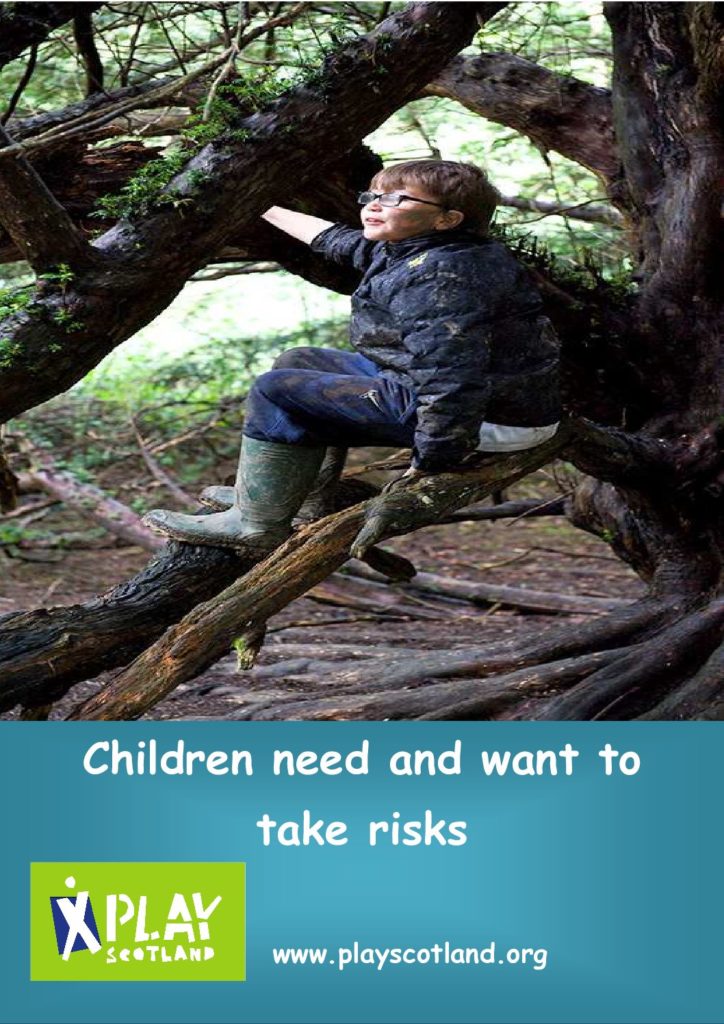 Children need to take risks – tree