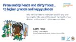 From muddy hands and dirty faces….to higher grades and happy places