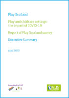 Play Scotland Survey Report Executive Summary 2020