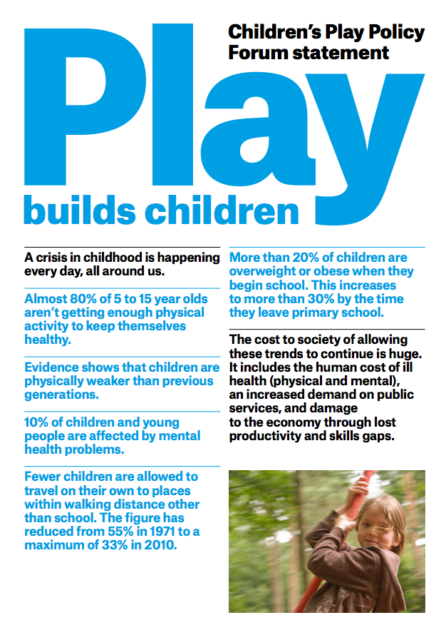 Play Builds Children CPPF Statement 2019
