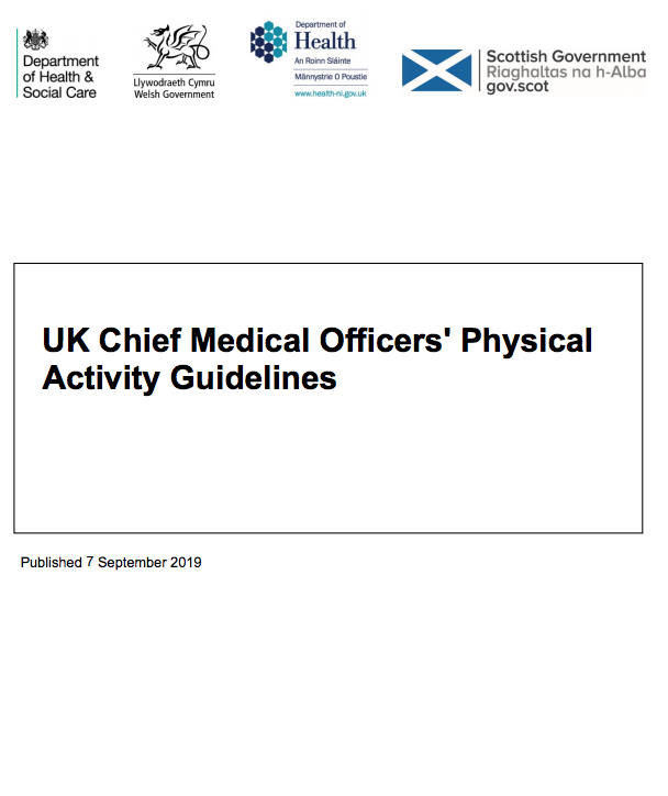 UK Chief Medical Officers’ Physical Activity Guideline