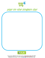 Playday – Play on the Longest Day Poster