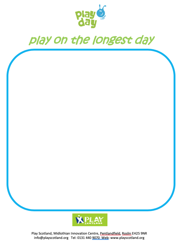 Playday – Play on the Longest Day Poster