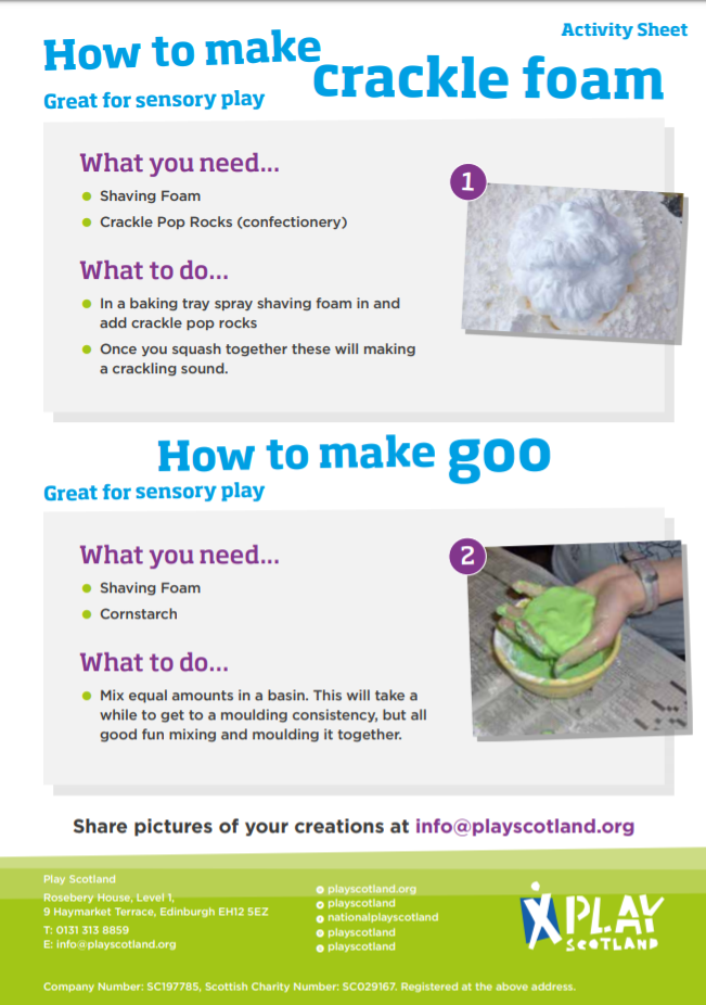 A13: how to make crackle foam and goo (home print)