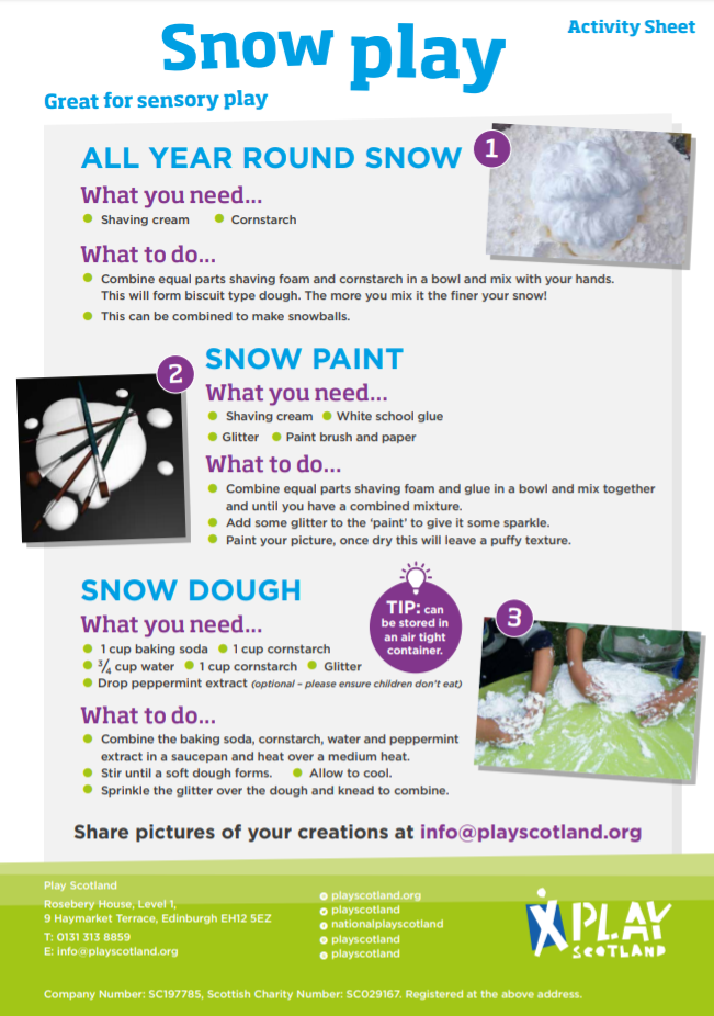 A9: all year round snow play (home print)