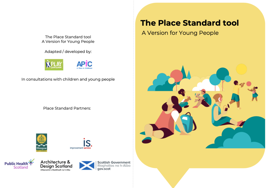 The Place Standard tool: A Version for Young People booklet